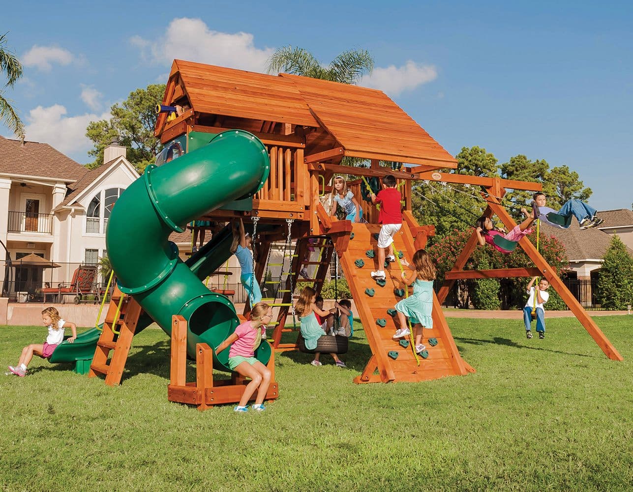 6.5 Jaguar Playcenter Config 5 w/ Wood Roofs