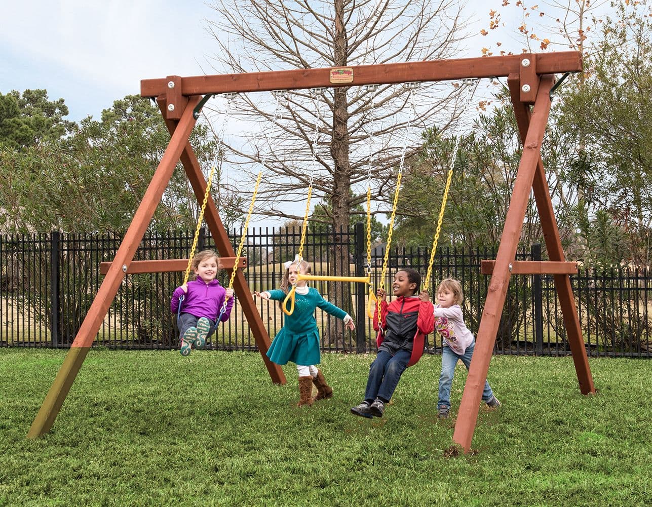 treefrogs, swingset
